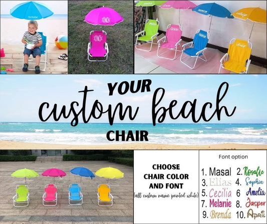 Your Custom Beach Chair - Pre Order