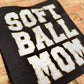 Softball Mom Faux Chenille Patch Tee