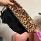 Leopard Felt Crossbody