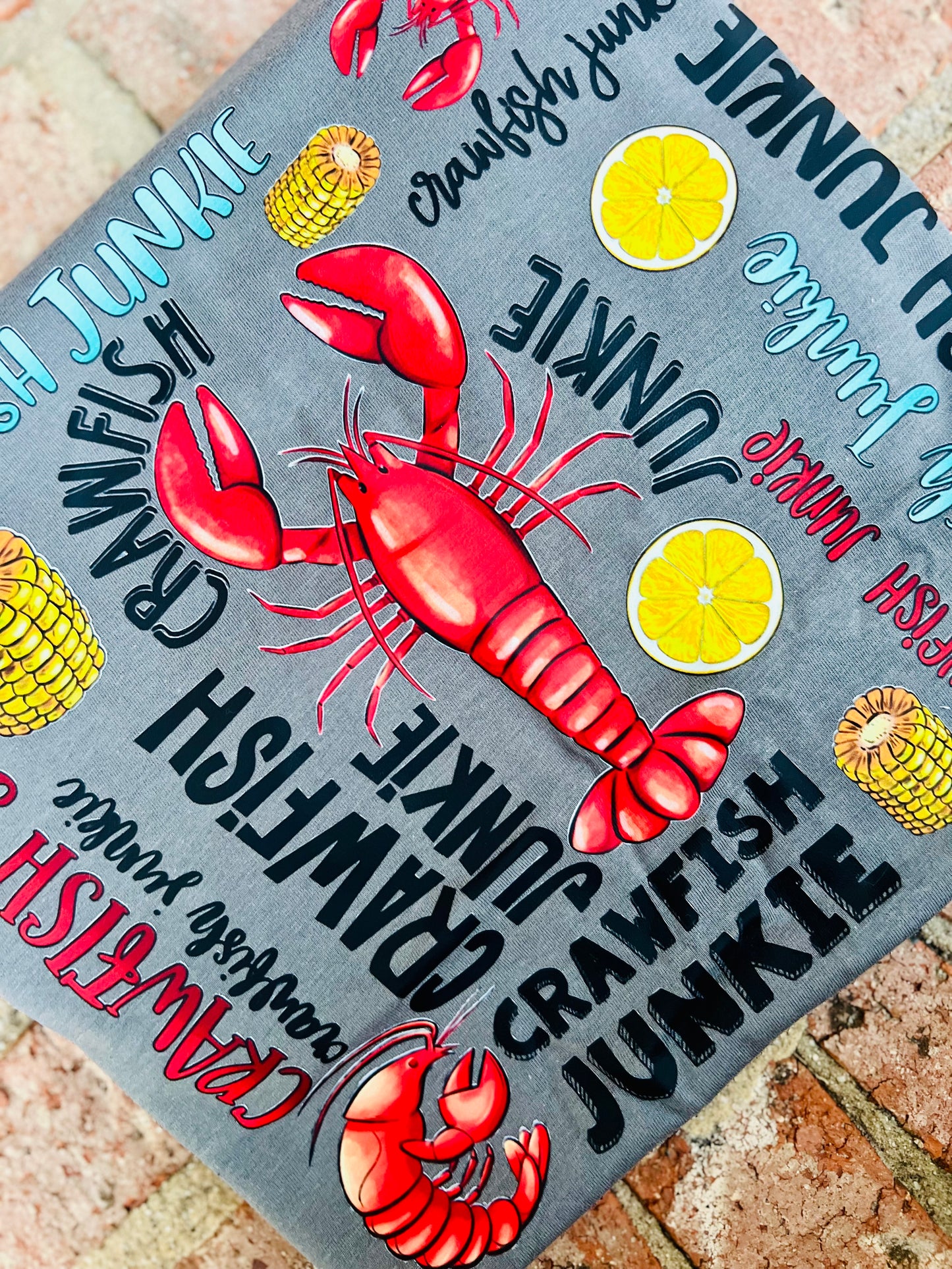 Crawfish Junkie Tee