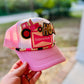 One of a kind - Pink Sequins Howdy Hat