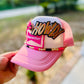 One of a kind - Pink Sequins Howdy Hat