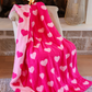 Pink Heart Blanket