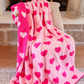 Pink Heart Blanket