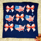 Mommy & Me American Flag USA & Bow Coquette Tee - Pre Order