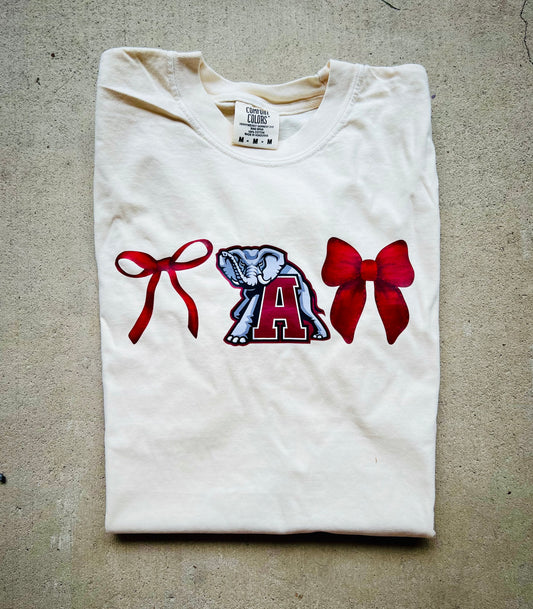 Alabama Bows Tee