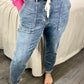 Judy Blue Full Size High Waist Drawstring Denim Jeans
