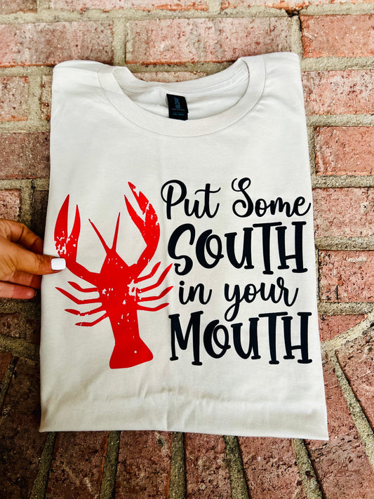 Distressed Put some south in your mouth