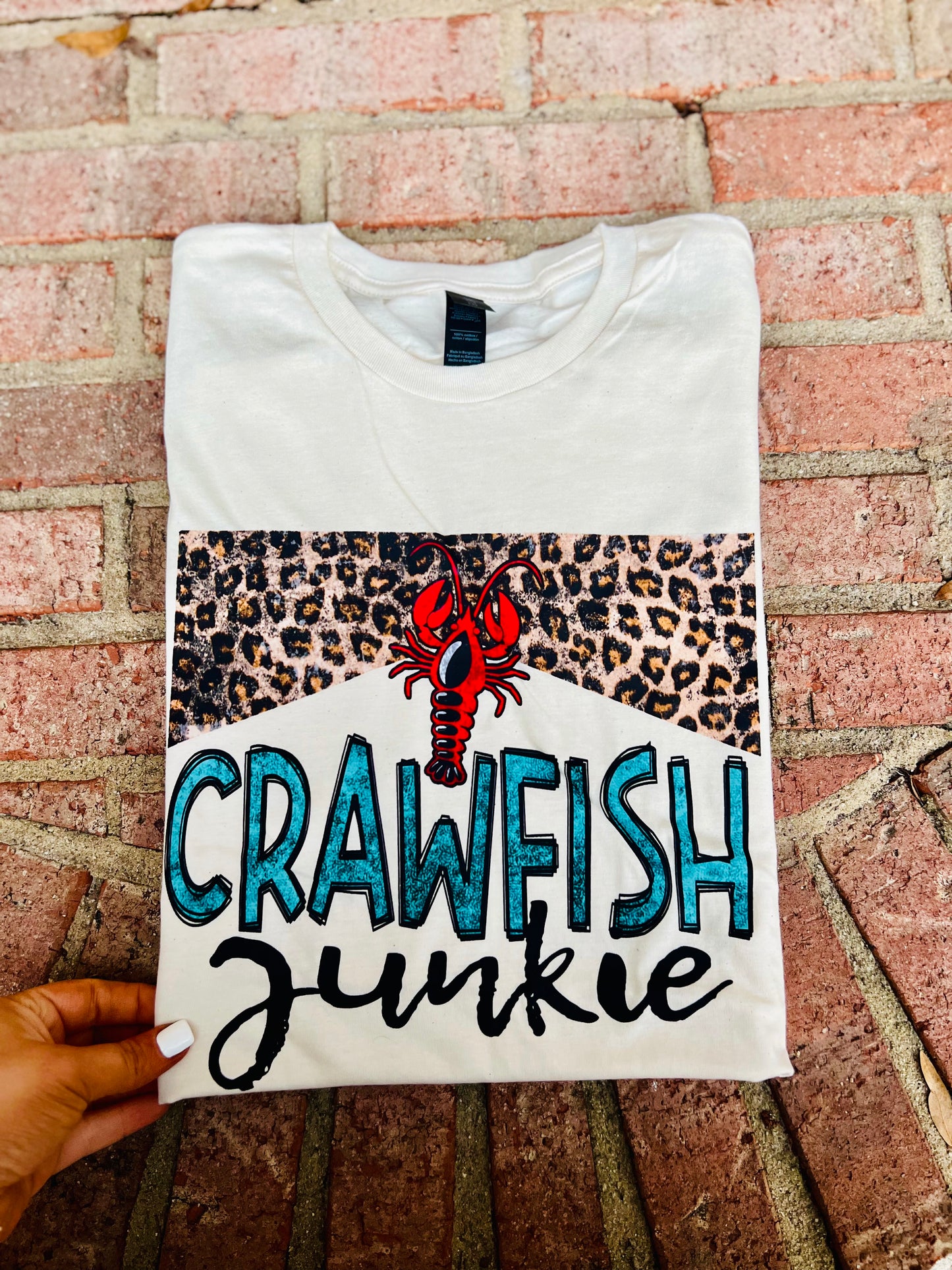 Crawfish Junkie Turquoise