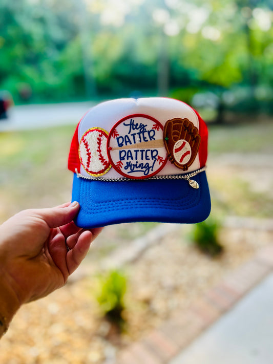 One of a kind - Hey Batter Batter Swing Hat