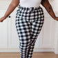 Your New Favorite Joggers in Black and White Check