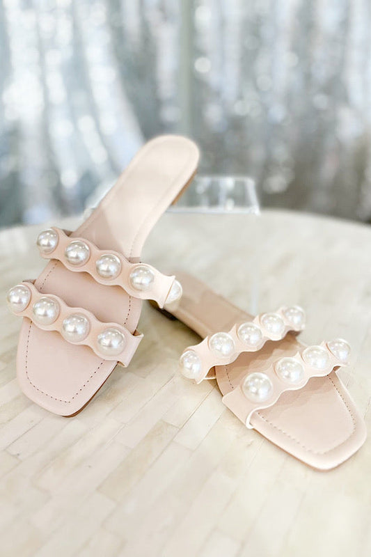 Double Pearl Sandals