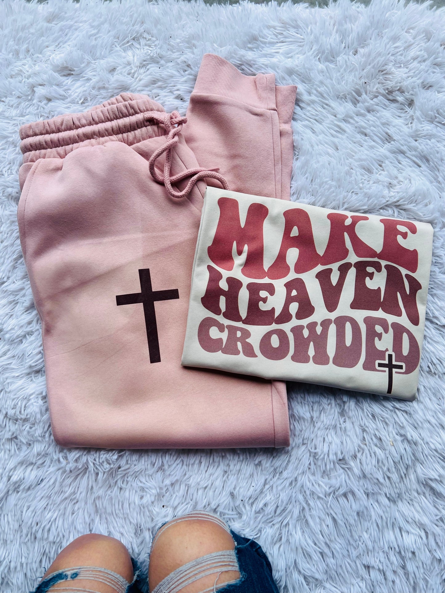 Make Heaven Crowded Tee OR Jogger - Valid until 7/5 at 9am EST