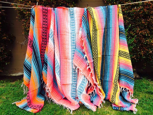 Mexican Throw Beach Blankets