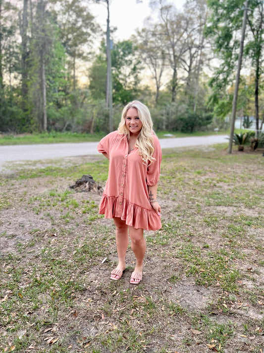 Palmer Button Up Dress