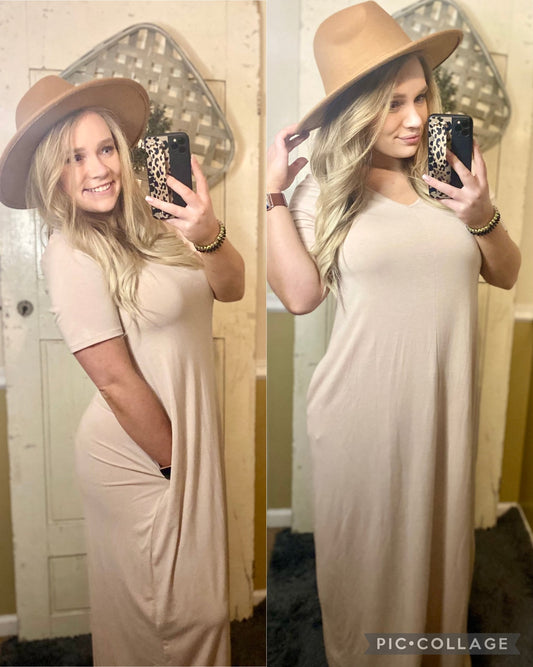 Solid Maxi Dresses