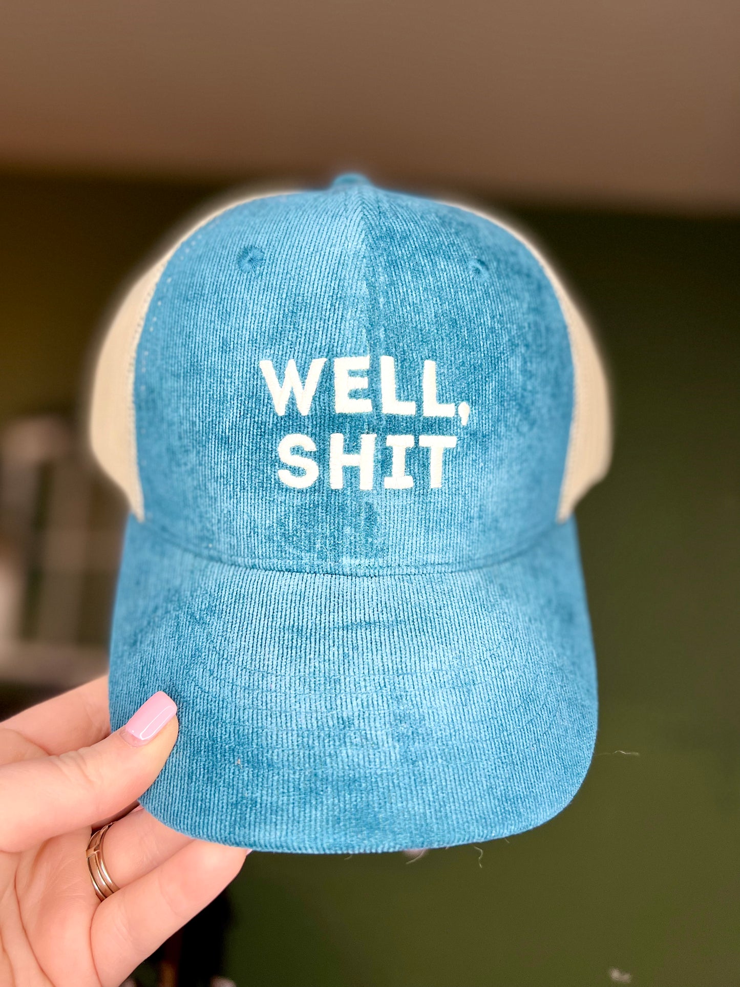 Well Shit Corded Hat