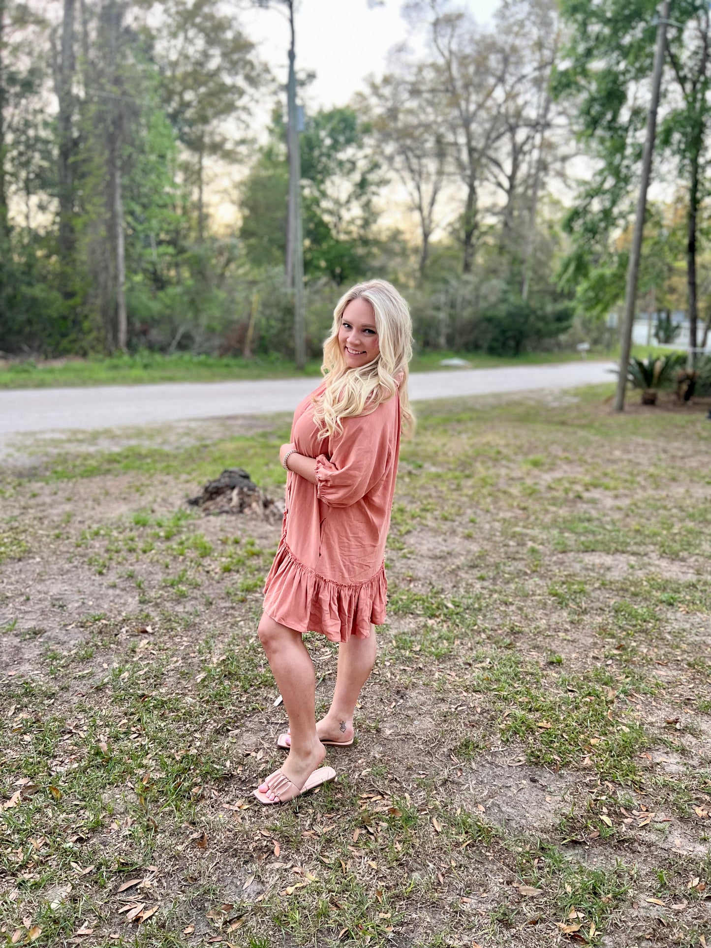Palmer Button Up Dress